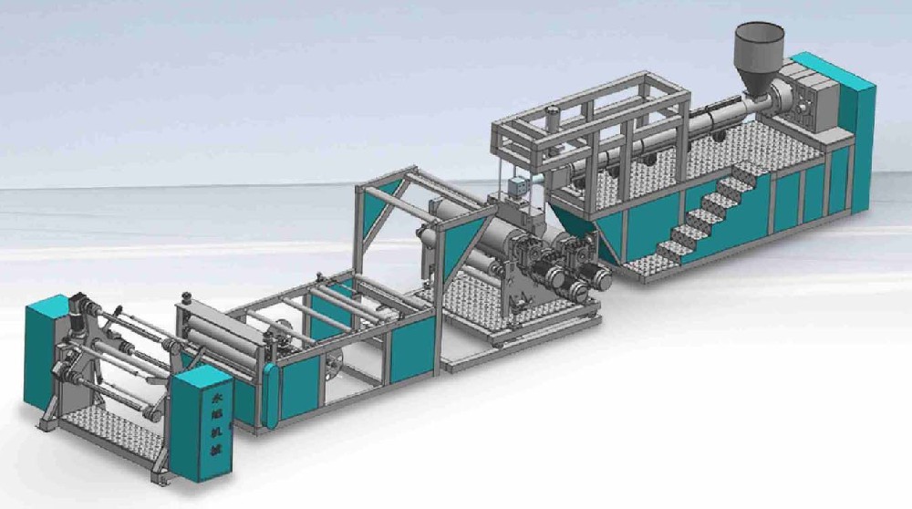 塑料流延片材擠出機(jī)